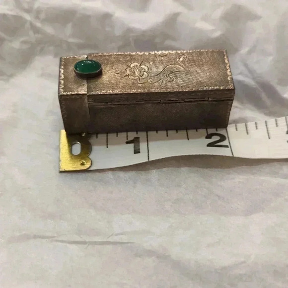 Italian Silver purse mirror - Picture 11 of 12